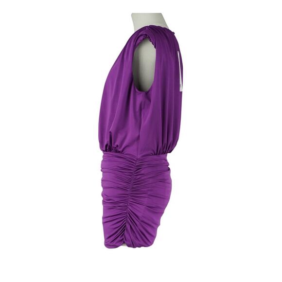 Veronica Beard Dark Violet Bora Dress